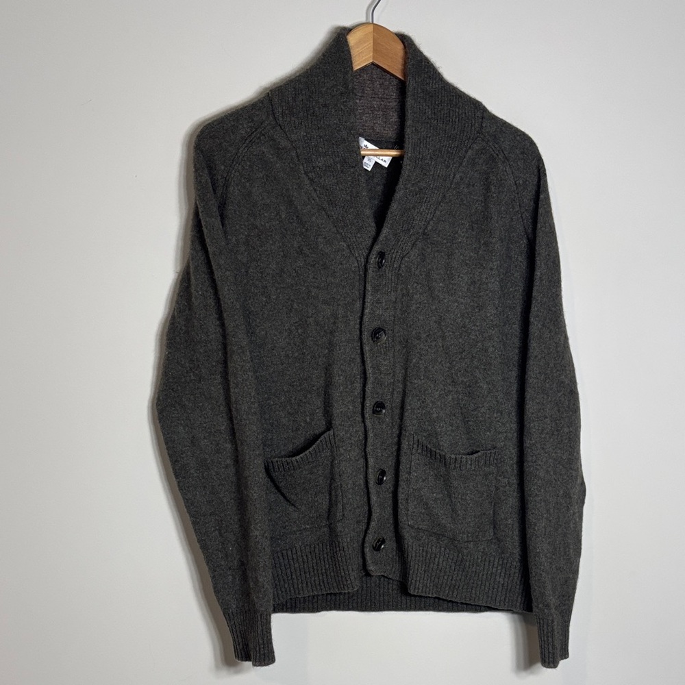 Peter Millar 50/50 Merino Yak Wool Cardigan Sweater